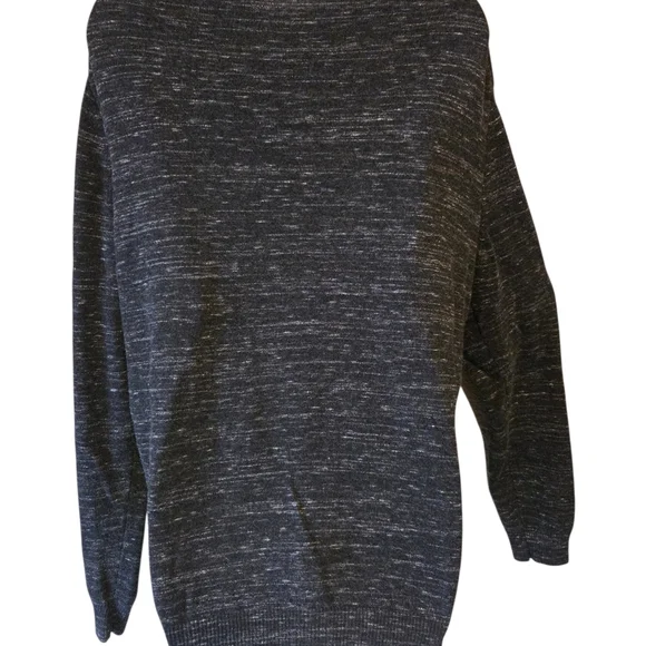 Calvin Klein Men's Dark Gray V-Neck Sweater - Picture 3 of 7